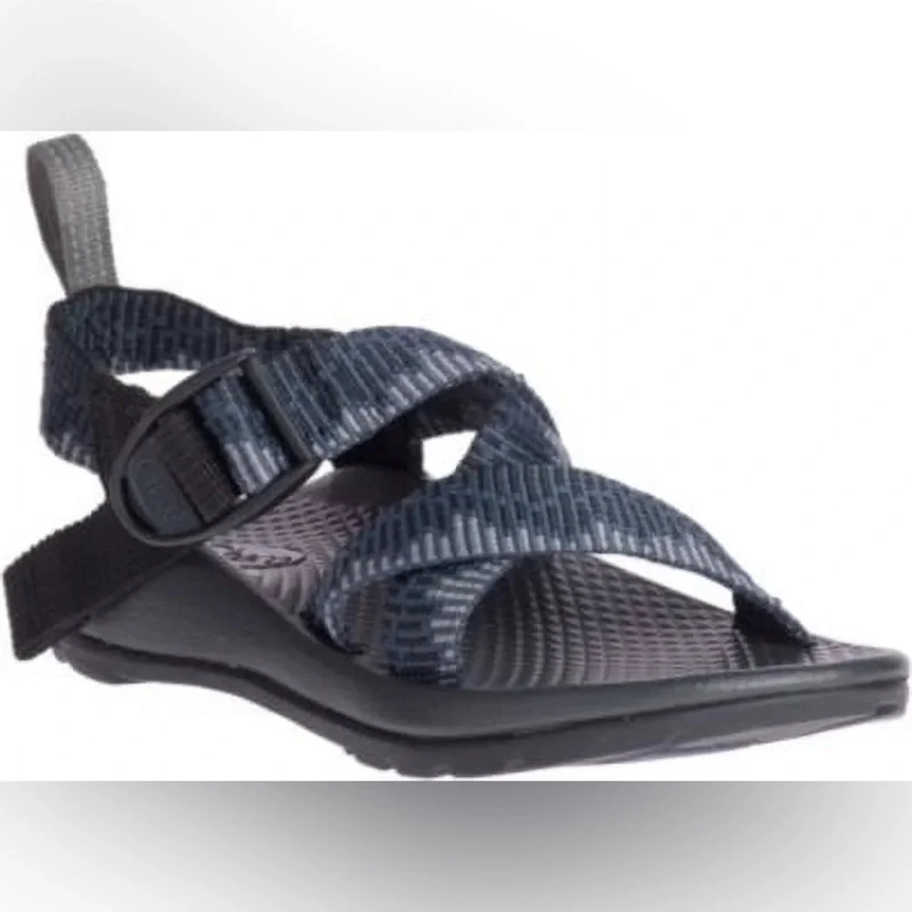 Chaco Z/1 Men Size 10 Blue Stripe Hiking Sport Sandals EUC!